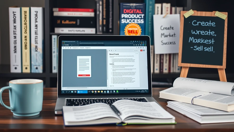 How to Create and Sell Ebooks and Guides: A Step-by-Step Guide to Digital Product Success